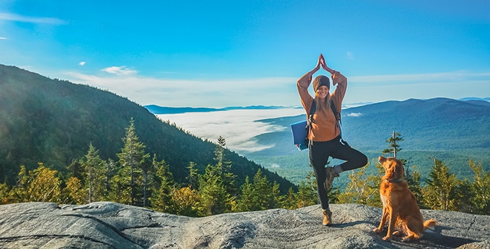 3 Yoga Poses to Practice in the Maine Outdoors - Activities Guide of Maine